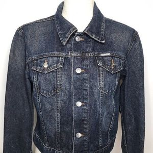 Diesel Blue Denim Jean Jacket Women's Size Large